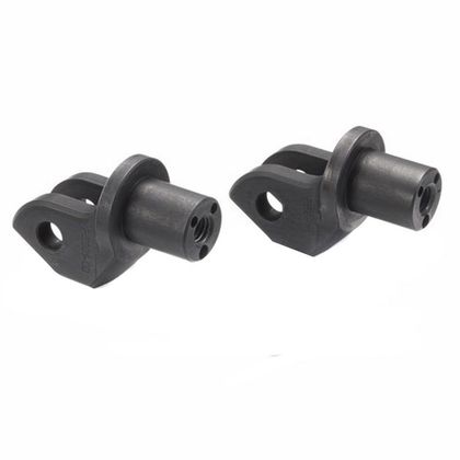 Adaptateur repose pied Rizoma Pilote pour repose-pieds Pro, B-pro et street - Noir