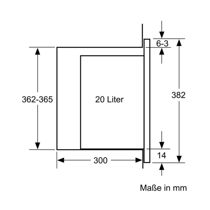 Bosch Mikrowelle BFL524MB0
