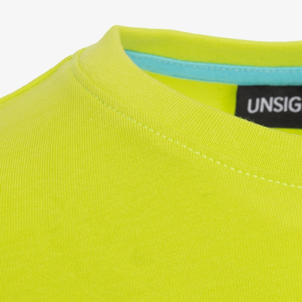 Unsigned kinder T-shirt neon geel