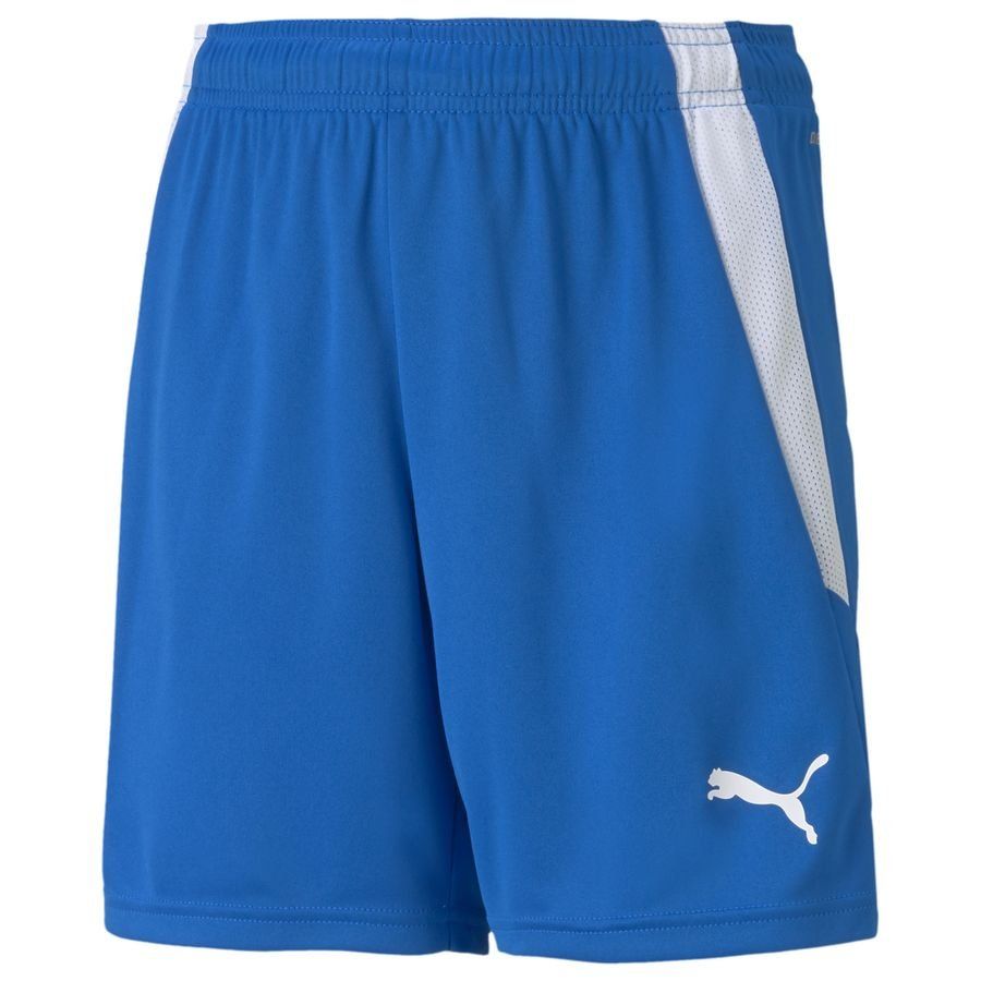 PUMA Short teamLIGA - Bleu/Blanc Enfant