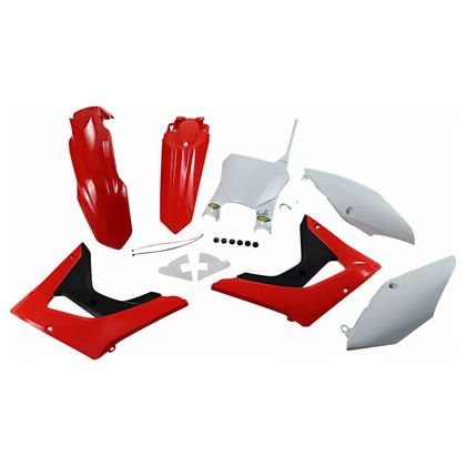 Kit plastiques CYCRA Replica Rouge/Blanc - Rouge / Blanc