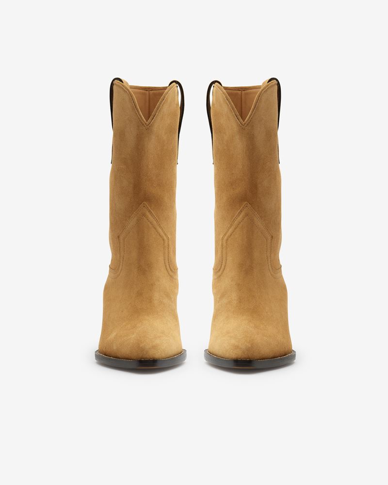 BOTTES SANTIAGS EN CUIR VELOURS DAHOPE