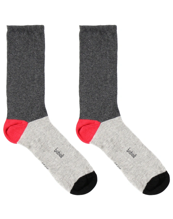 Socken MIX IT UP – DOTS 3er Pack in grau