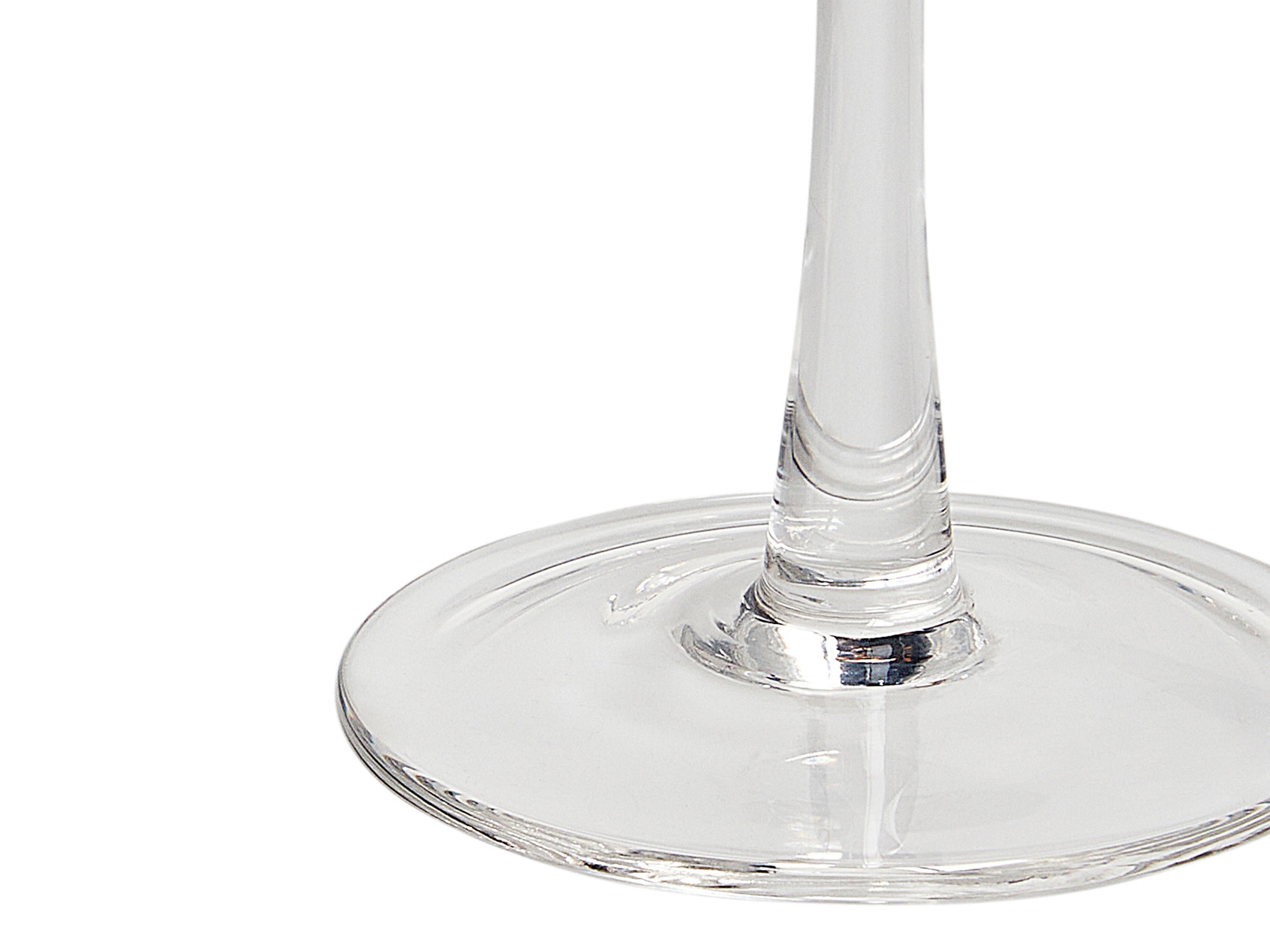 Set van 4 champagneglazen TOPAZ 250 ml Transparant