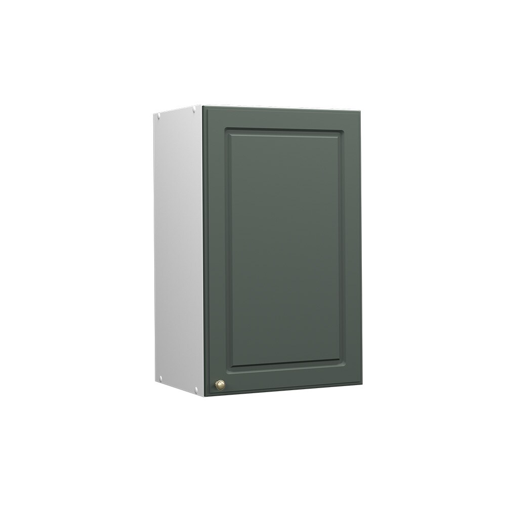 Vicco Hängeschrank Küchenschrank Küchenmöbel Fame-Line Weiß Grün-Gold Landhaus 45 cm Küche Einbauküche Hängeschrank Drehtür Einlegeboden Küchenzeile