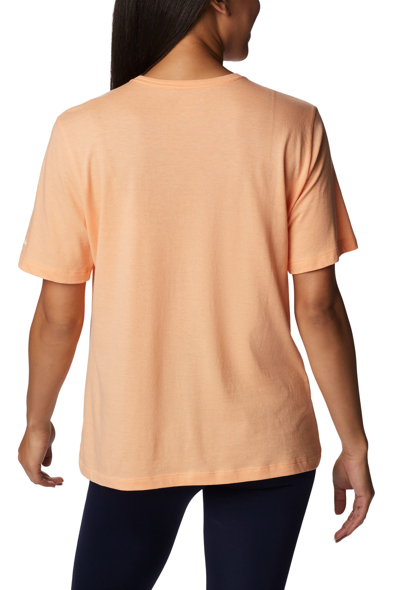 Camiseta feminina Columbia Bluebird Day™ de modelagem solta - Laranja