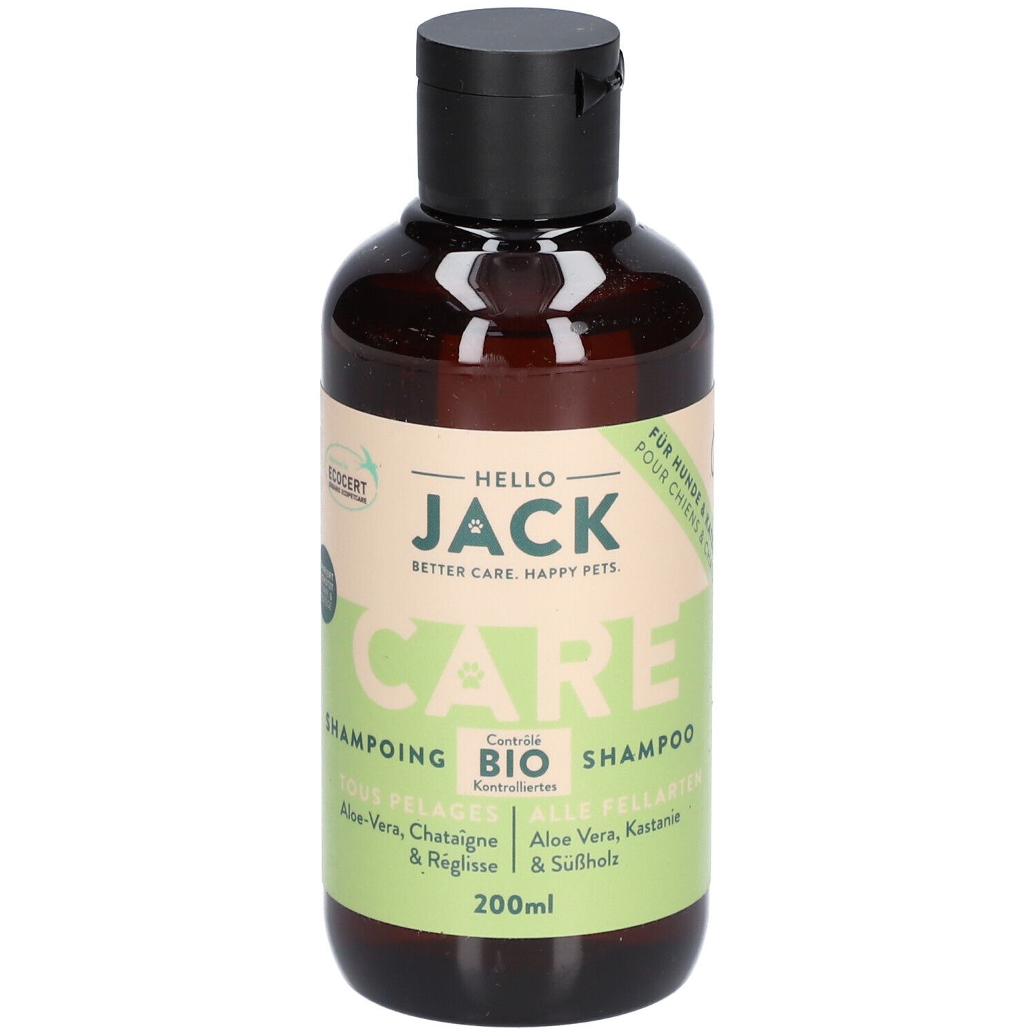Hello Jack Bio-Shampoo alle Felltypen