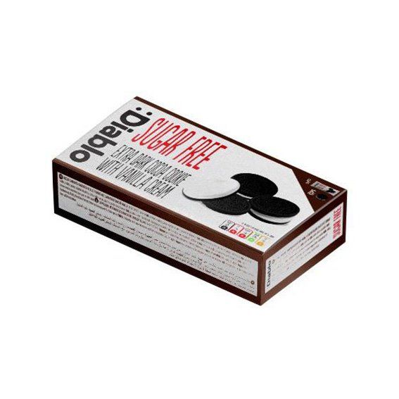 Diablo Extra Dark Cocoa Cookie With Vanilla Cream