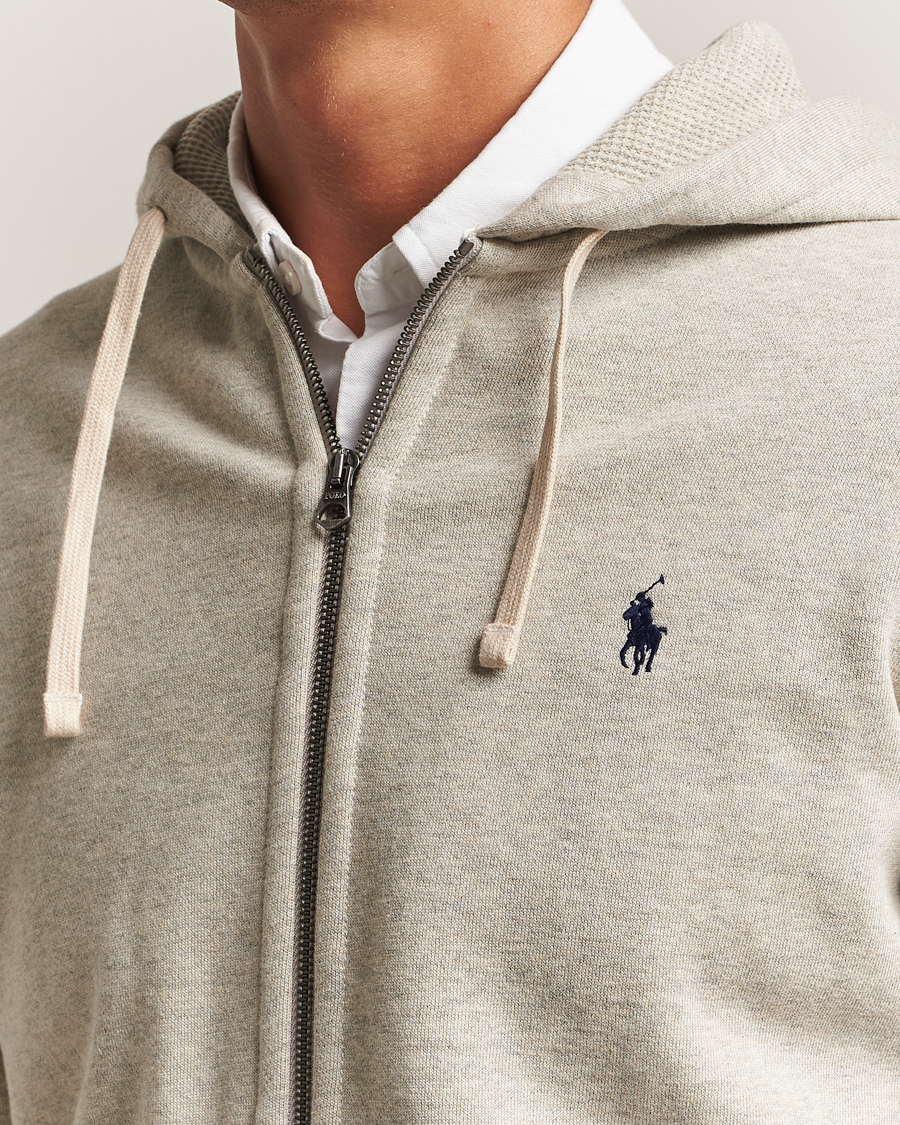 Polo Ralph Lauren Athletic Fleece Full-Zip Hoodie Light Sport Heather