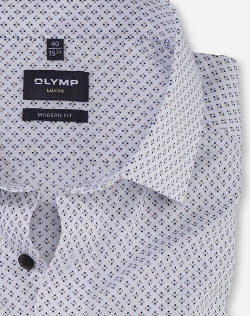 OLYMP| Herren Hemd LUXOR Modern Fit Langarm