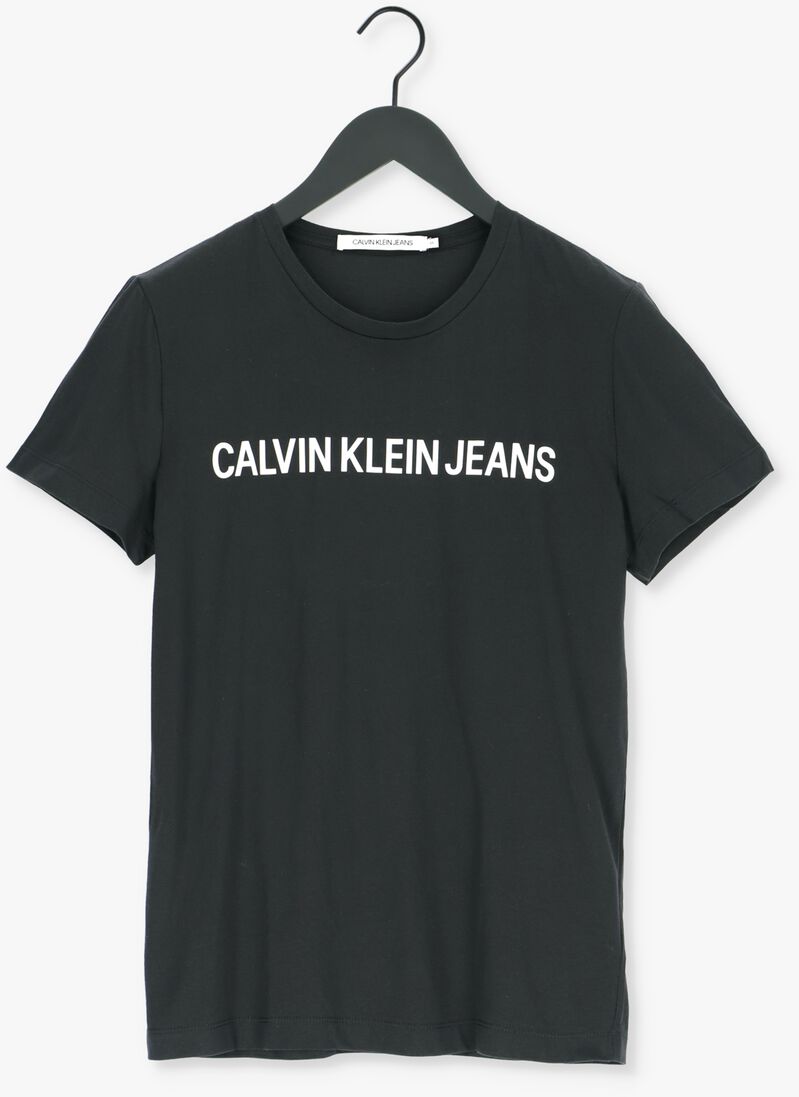 CALVIN KLEIN zwarte calvin klein t-shirt institutional l