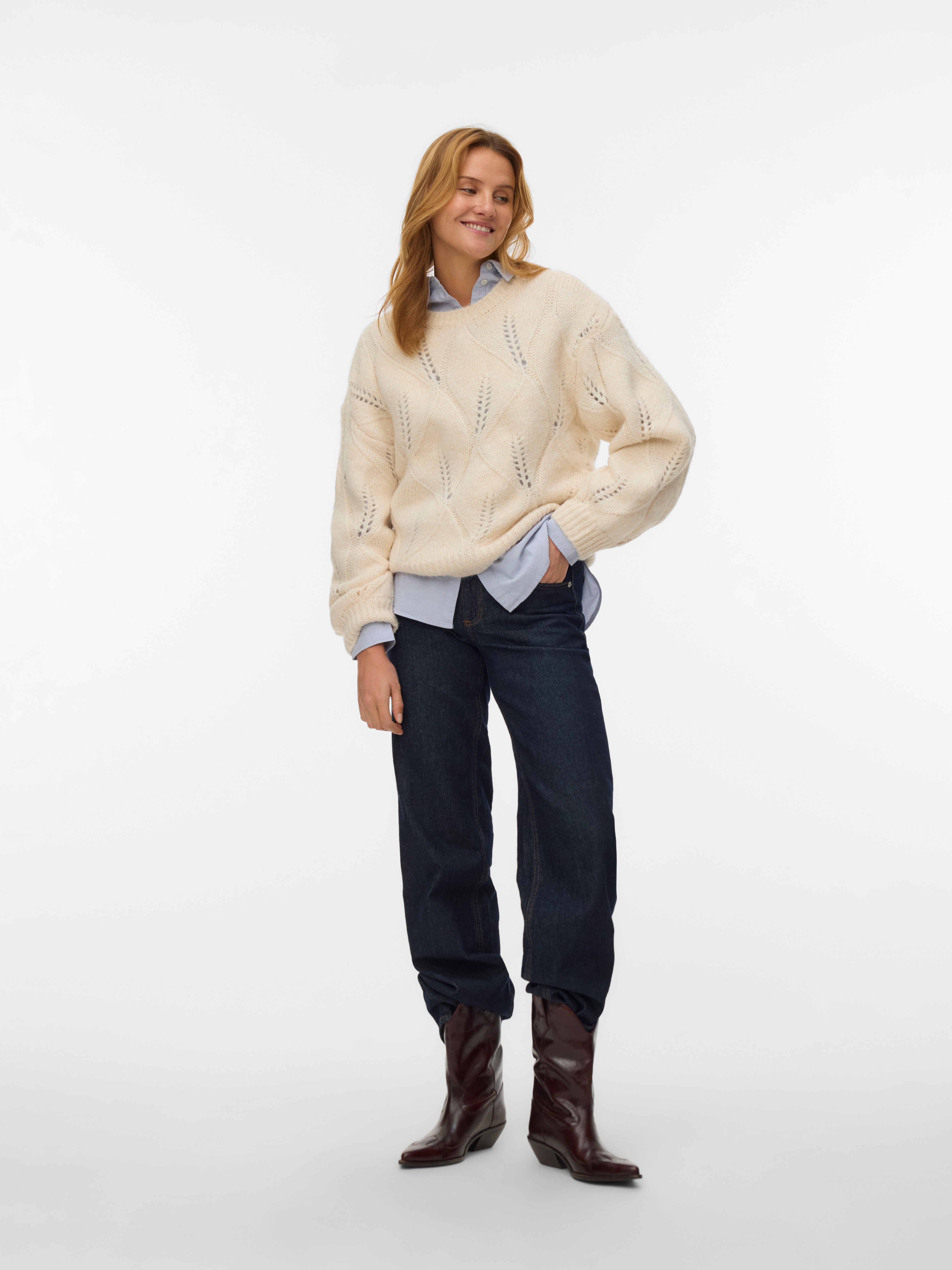 VMZENIA Gebreide pullover
