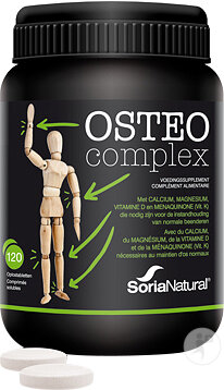 Soria Natural Osteo Complex Complément Alimentaire 120 Comprimés