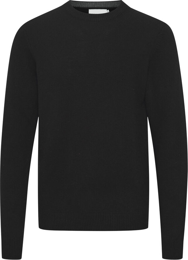 Casual Friday CFKARL crew neck bounty knit Anthracite black