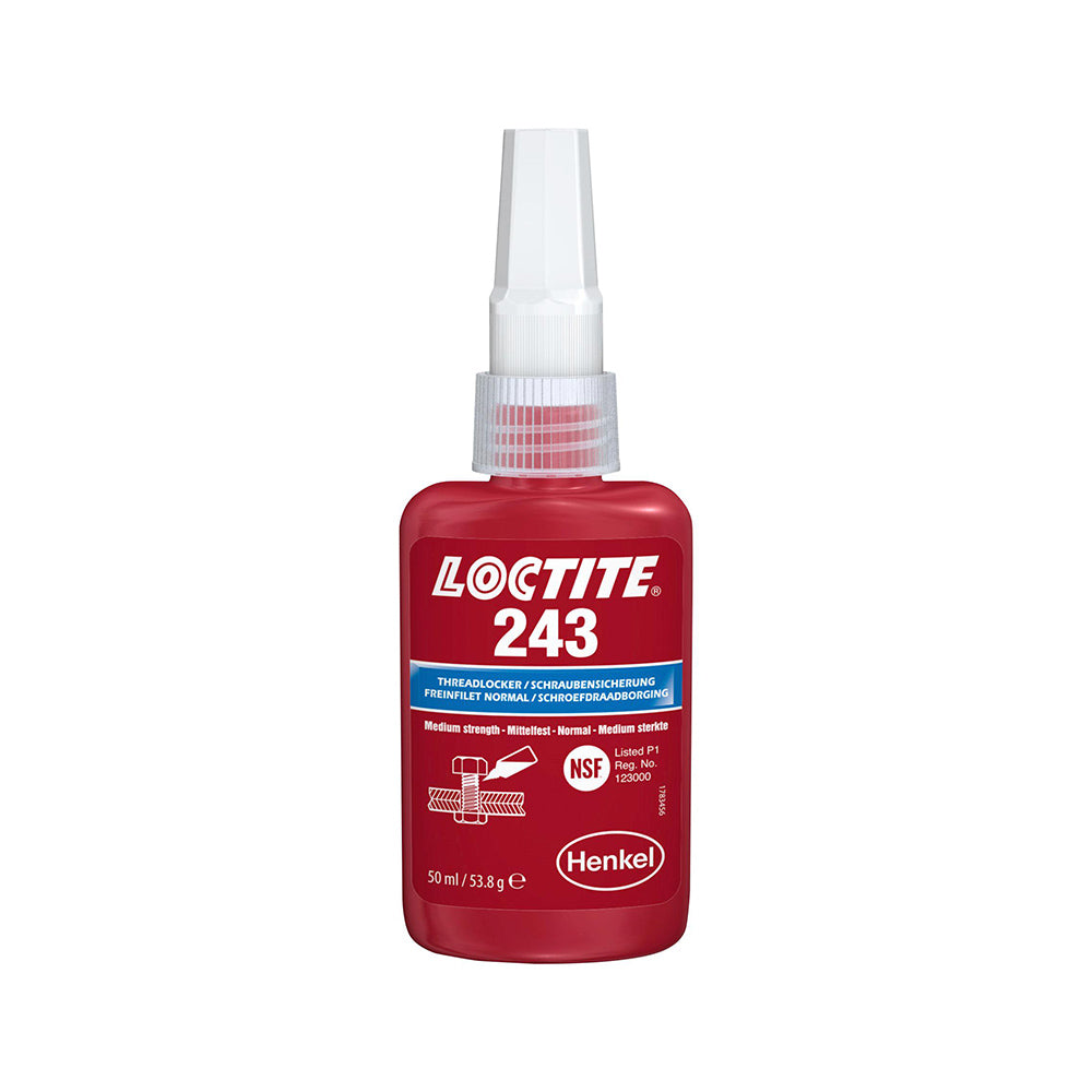 Frein Filet Loctite 243 pour Fixation de Vis