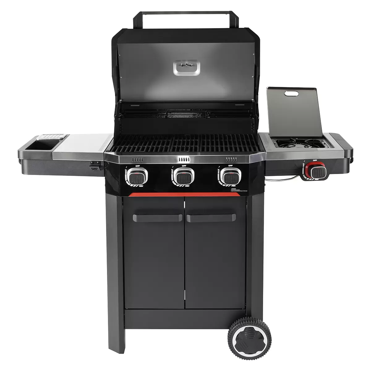 Gasgrill Hamson Mercury Schwarz