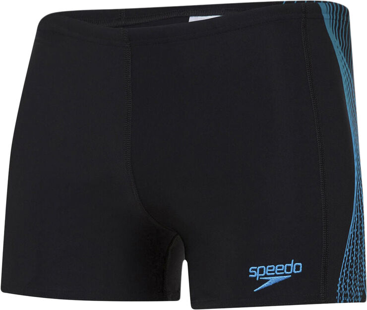 Speedo Hexagonal Tech Panel Badebukser Sort