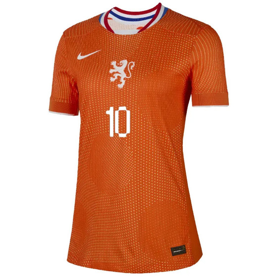 Nike Nederland Match Thuis Shirt van de Donk Dames