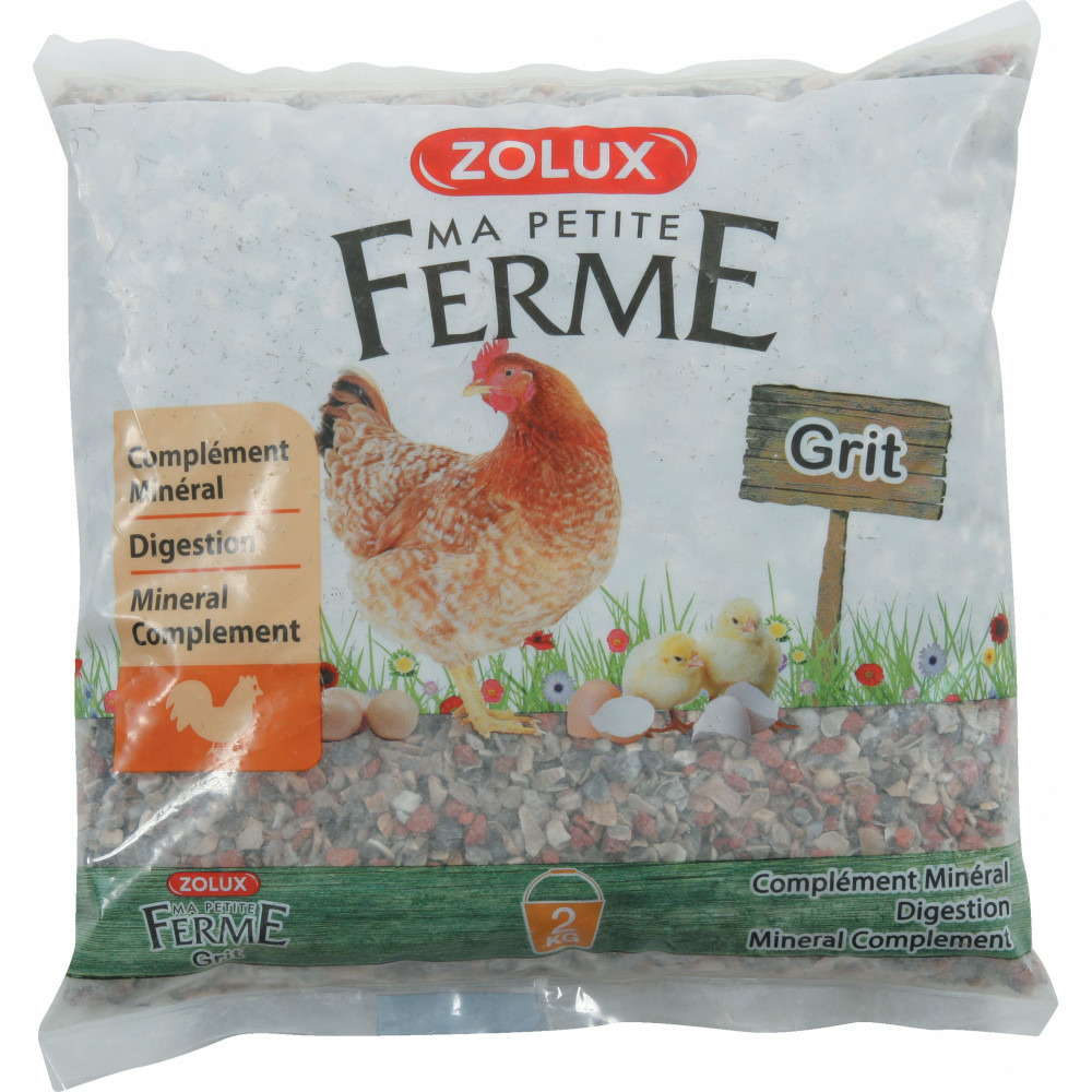 Complément minéral digestion grit 2 kg basse cour