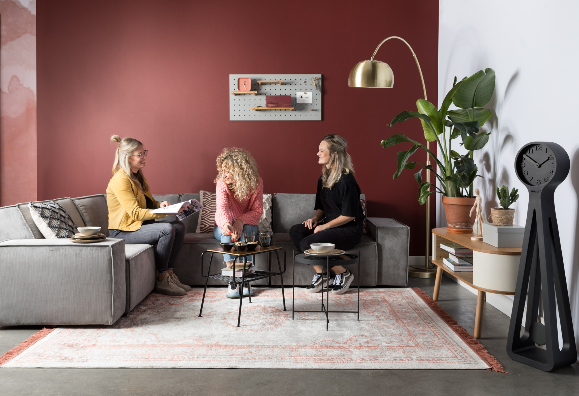 Zuiver Bundy pegboard groen