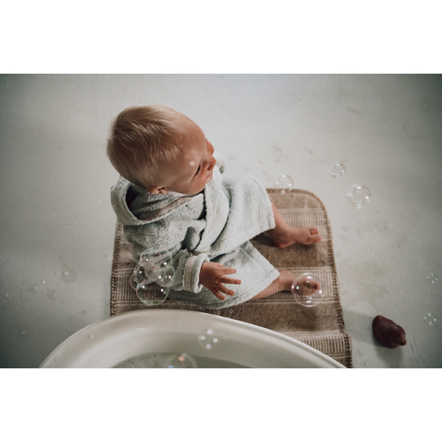 koeka Baby Bademantel Dijon Daily blau