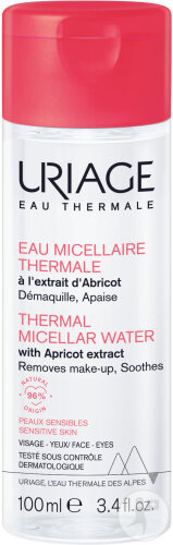 Uriage Eau Thermale Eau Micellaire Thermale Peaux Sensibles Flacon 100ml