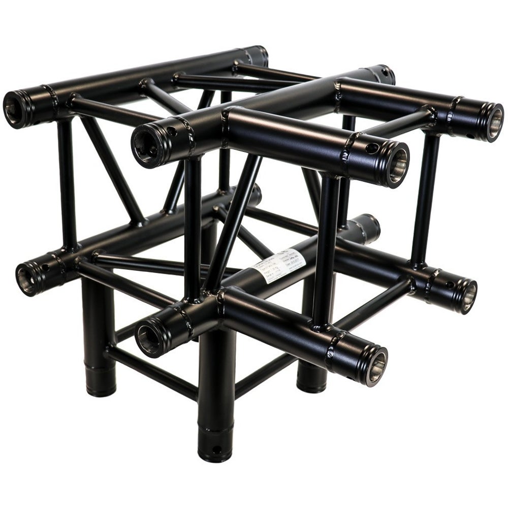Duratruss DT 34/2-T40-TD T-stuk - mat zwart