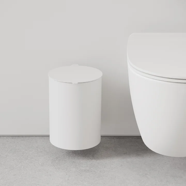 Nichba Design - Badmülleimer, schwarz