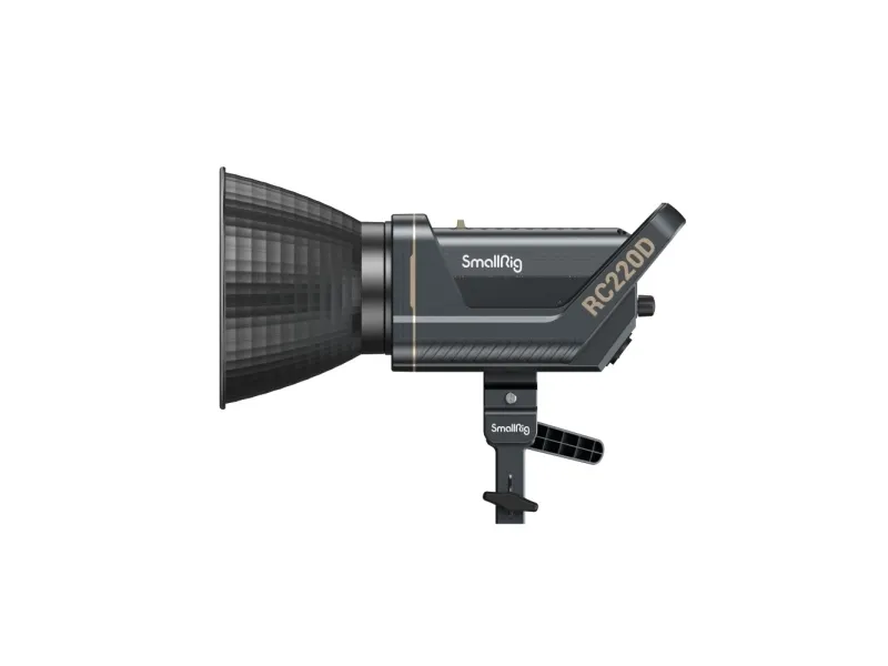 SmallRig RC 220D, LED, Dagslys, 5600 K, Sort, Grå, Aluminium, Plast, 100 - 240 V