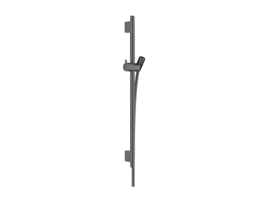 Barre de douche HANSGROHE Unica S Puro 65 cm avec flexible Noir chromé brossé