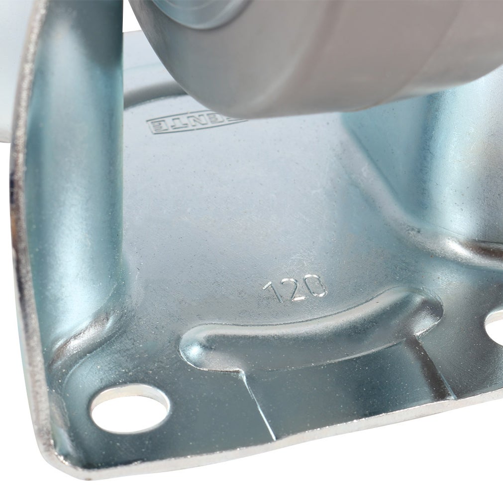 TENTE 3478 UFP 160 P63 grijs bokwiel 160 mm