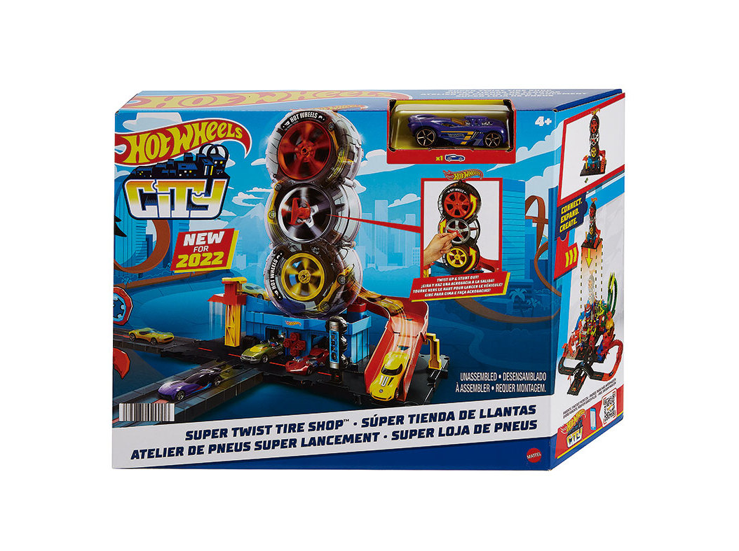 SUPER TWIST HOT WHEELS TIRE SHOP