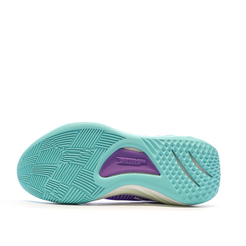 Puma Chaussures de basket Bleu/Violette Homme Puma All Pro Nitro