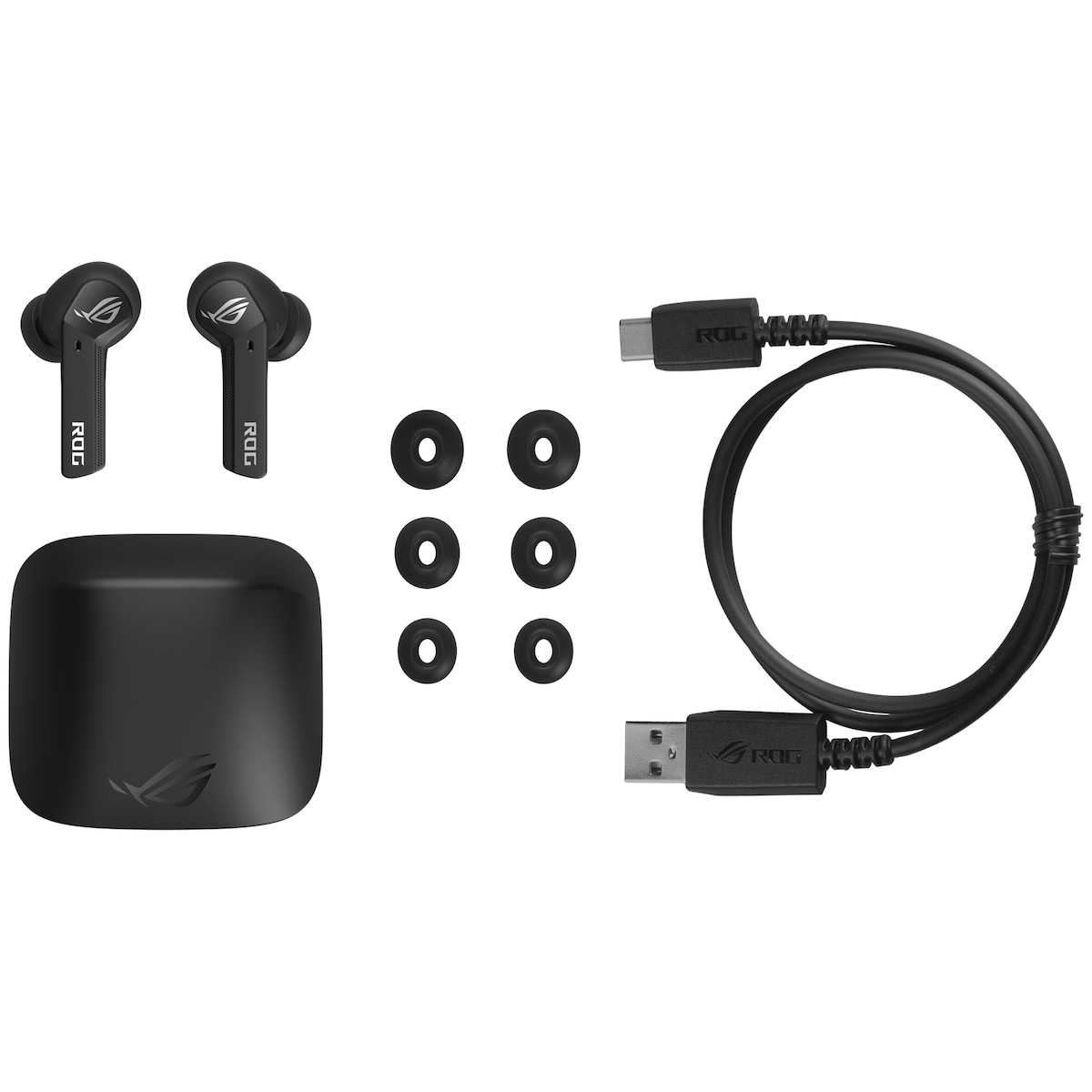Asus ROG Cetra True Wireless hodetelefoner (sort)