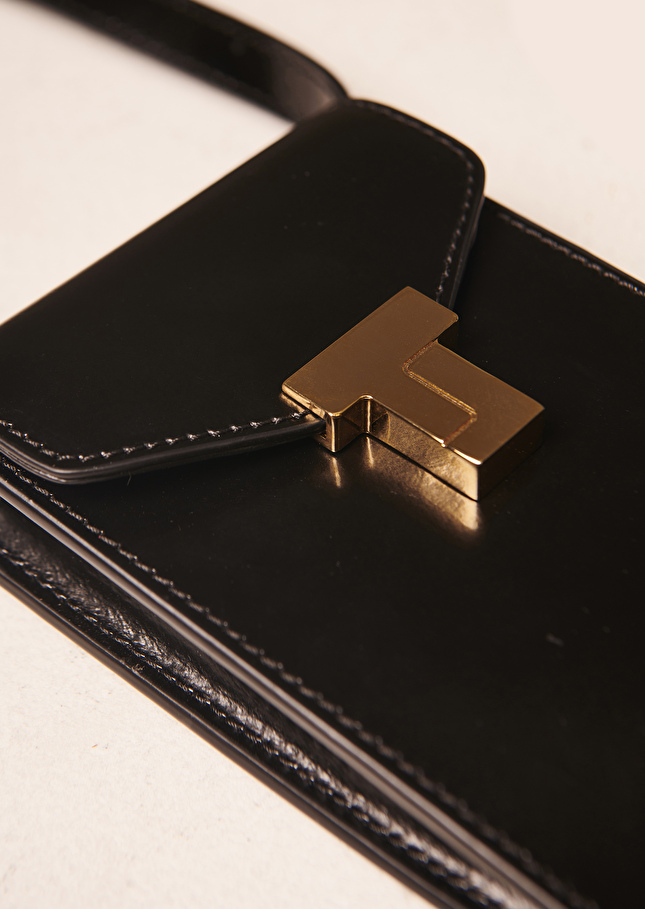 Pochette 8 Bisnoire en cuir
