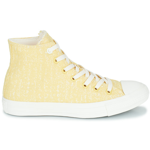Converse - CHUCK TAYLOR ALL STAR HYBRID TEXTURE HI - Jaune