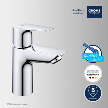 Grohe wastafelkraan Start edge S-size QuickFix chroom