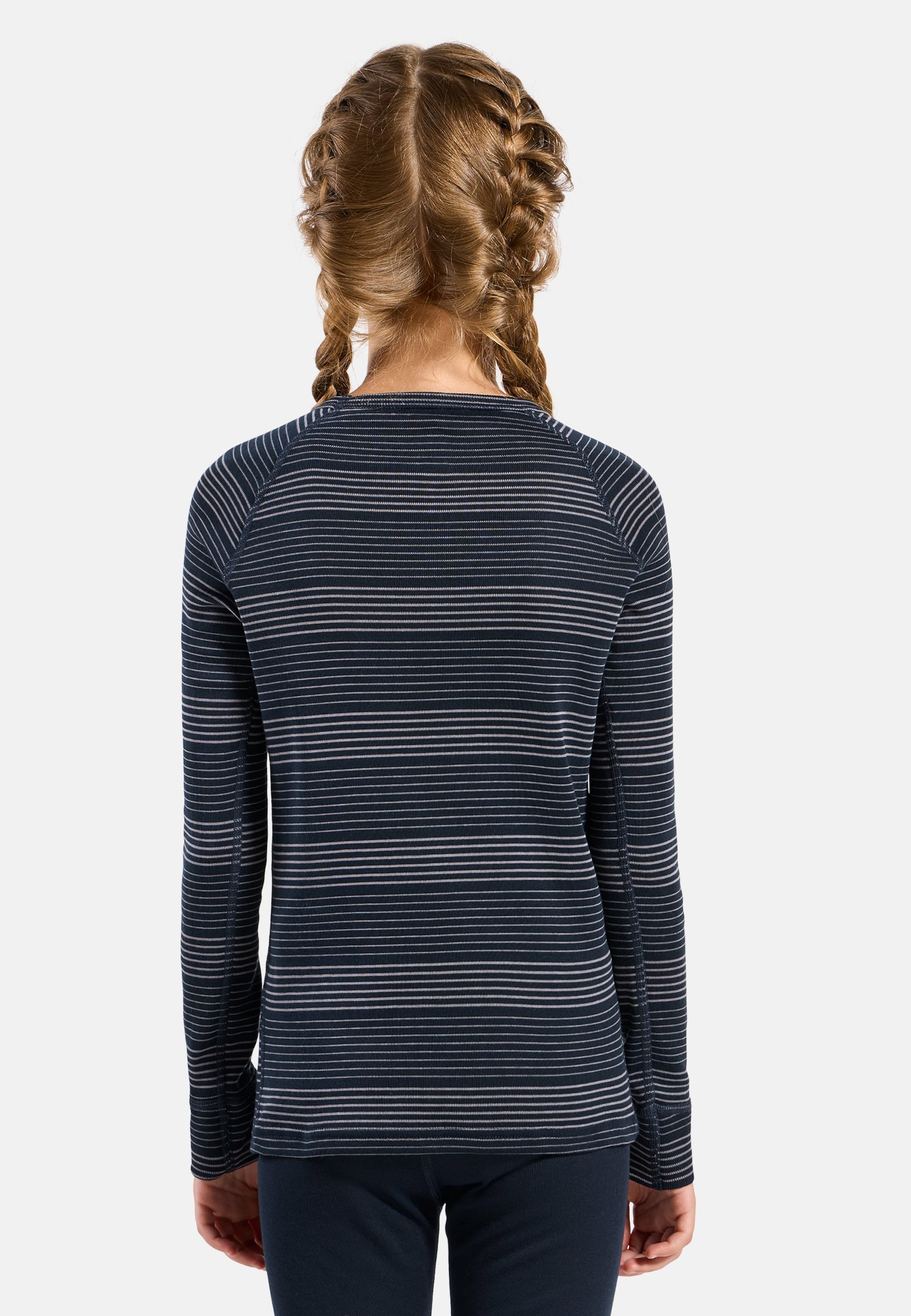 Active Warm Base layer Set in dark sapphire - gray ridge