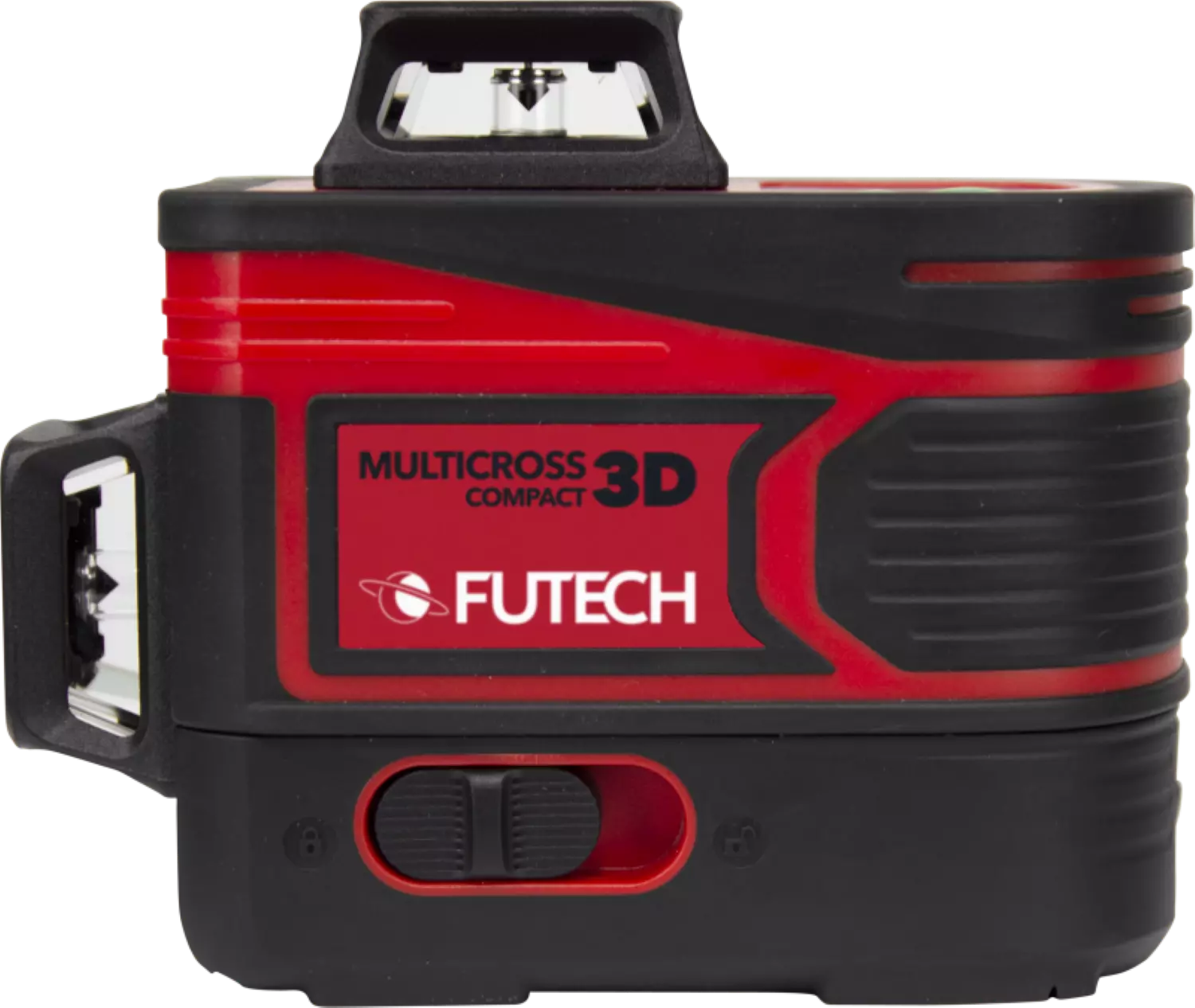 FUTECH MC3D Multicross 3D Compact kruislijnlaser in koffer - rood - 2x 120m - 3 lijnen