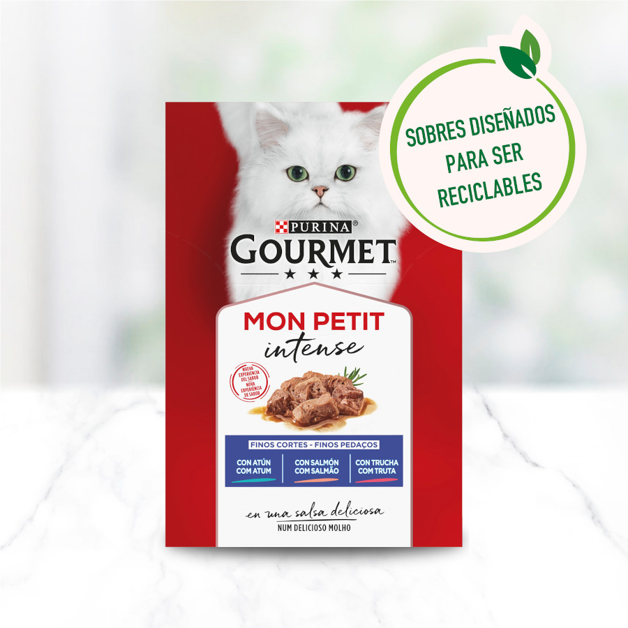 Sachê Gourmet Mon Petit Selection de Carnes ao Molho para Gatos