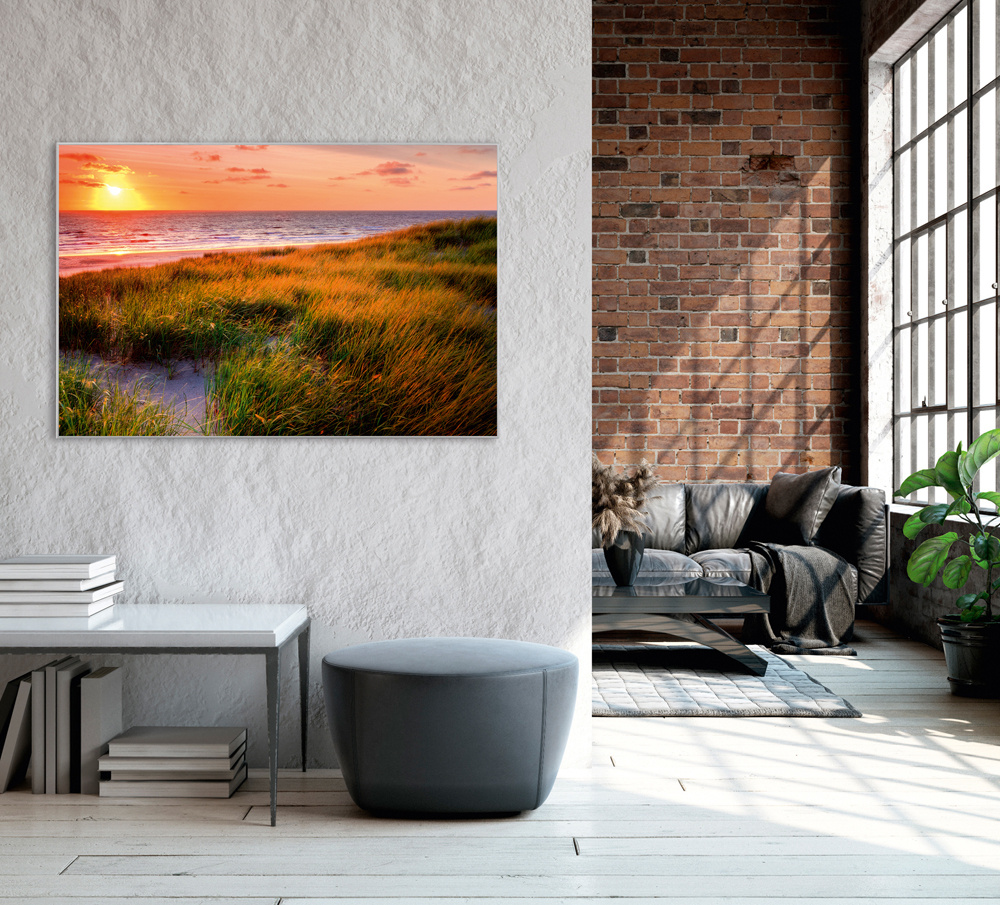 Akustikbild SONNENUNTERGANG 2 80x120cm, 7kg