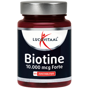 Lucovitaal Biotine 10.000 mcg Forte Zuigtabletten 60ZTB