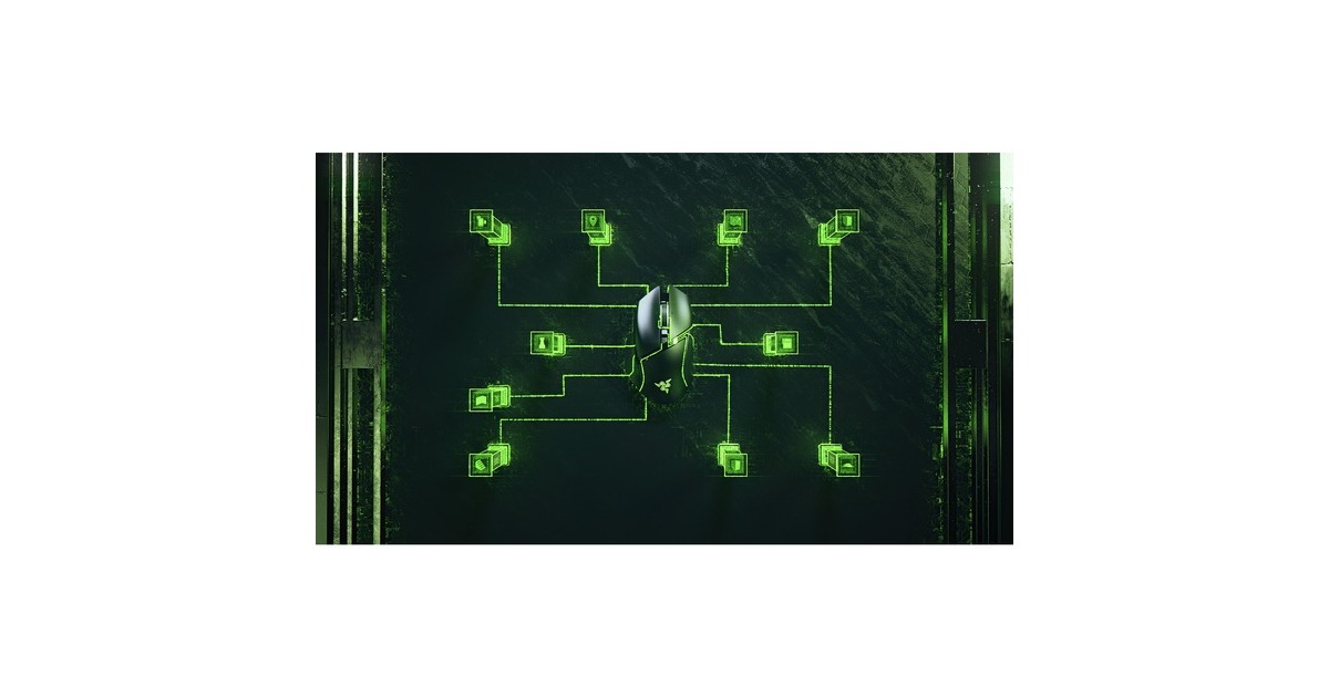 RazerBasilisk V3 gaming muis  (Zwart, 26.000 dpi, RGB leds)