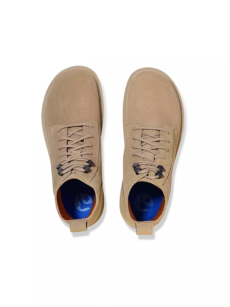 BIRKENSTOCK Schnürschuhe HIGHWOOD LACE MID beige