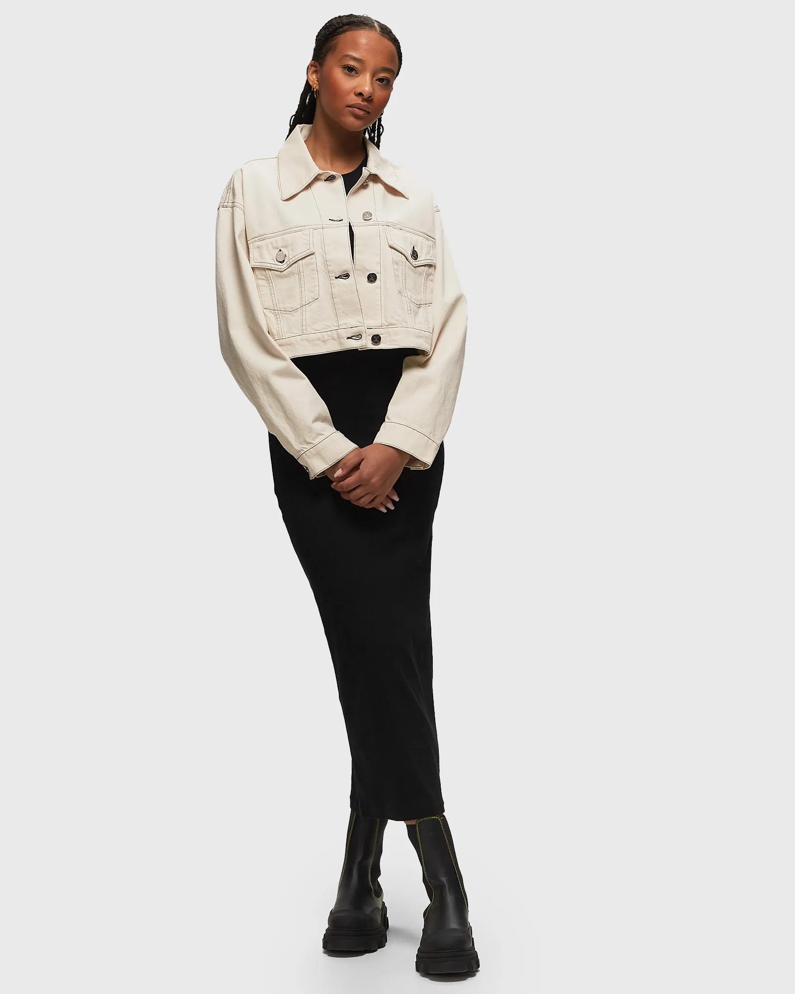 CLOSED BOXY DENIM JACKET