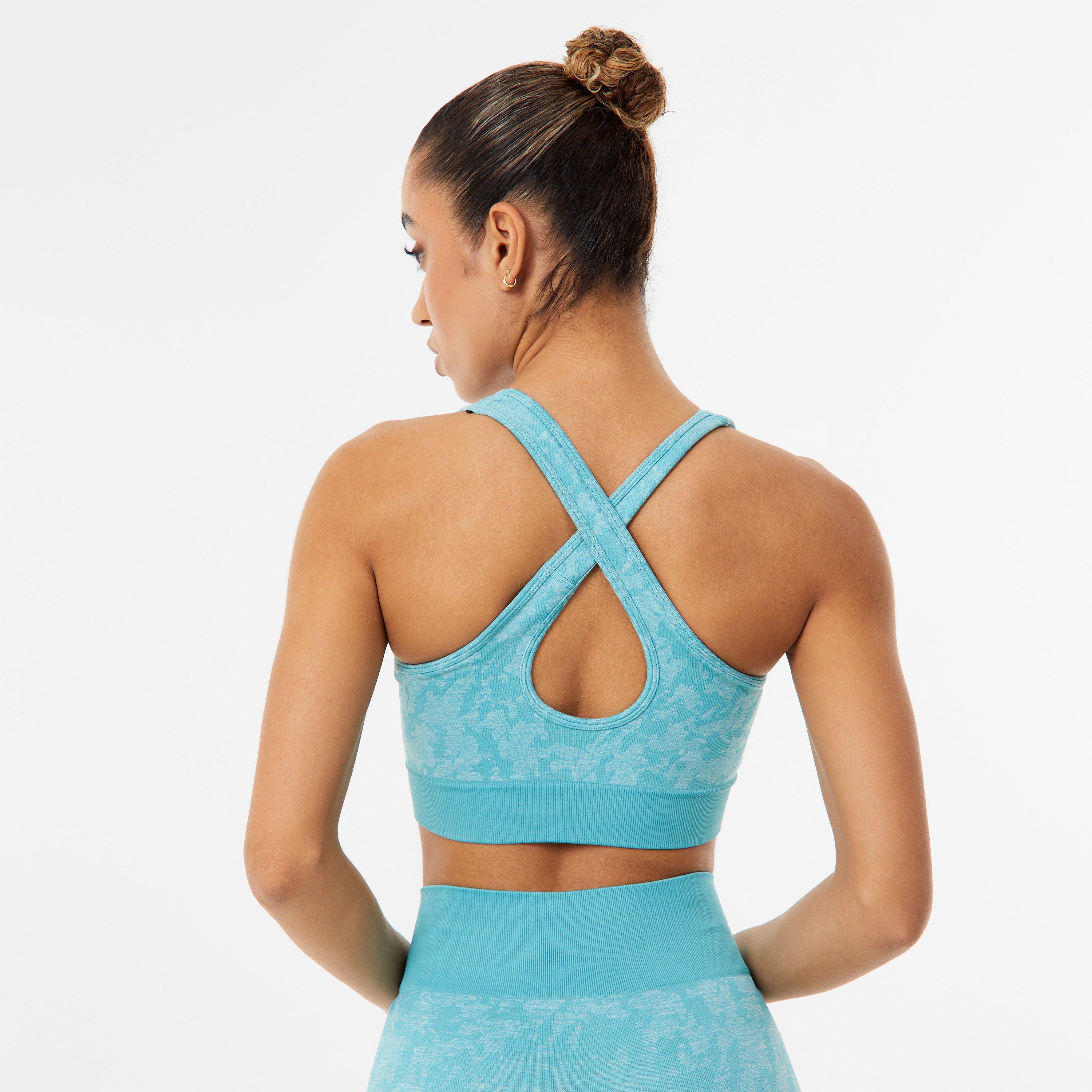 Everlast Seamless Cross Back Sports Bra