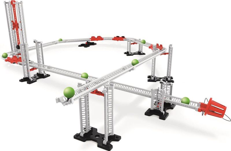 Clementoni Wetenschap en Spel - Action & Reaction - Knikkerbaan - Knikkerbaan Starterset - STEM-speelgoed