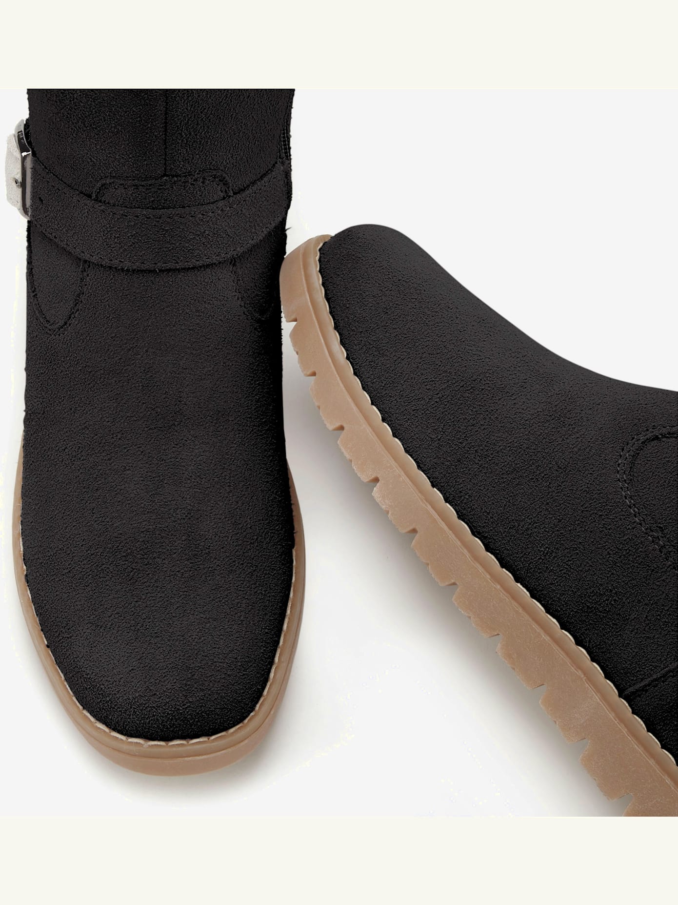Botte d'hiver bottines d'hiver en cuir de qualité