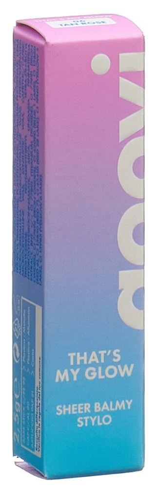 Goovi THAT'S MY GLOW Getönter Lippenbalsam Bals 06 Tan Rose 2.5 g