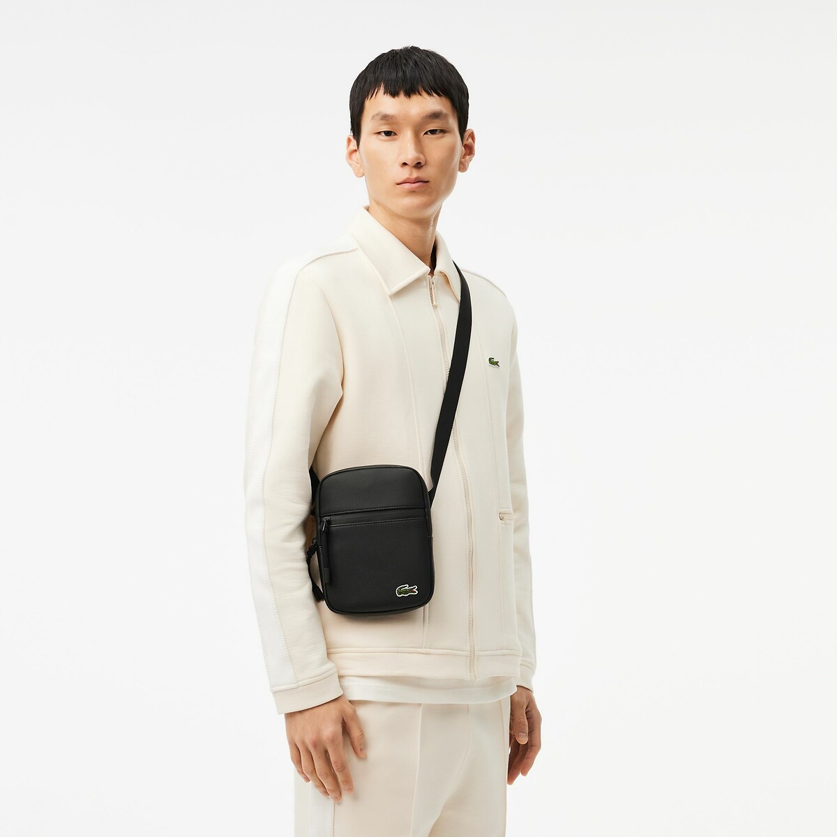 LACOSTE<br>Bolsa de ombro acolchoada LCST S Fl